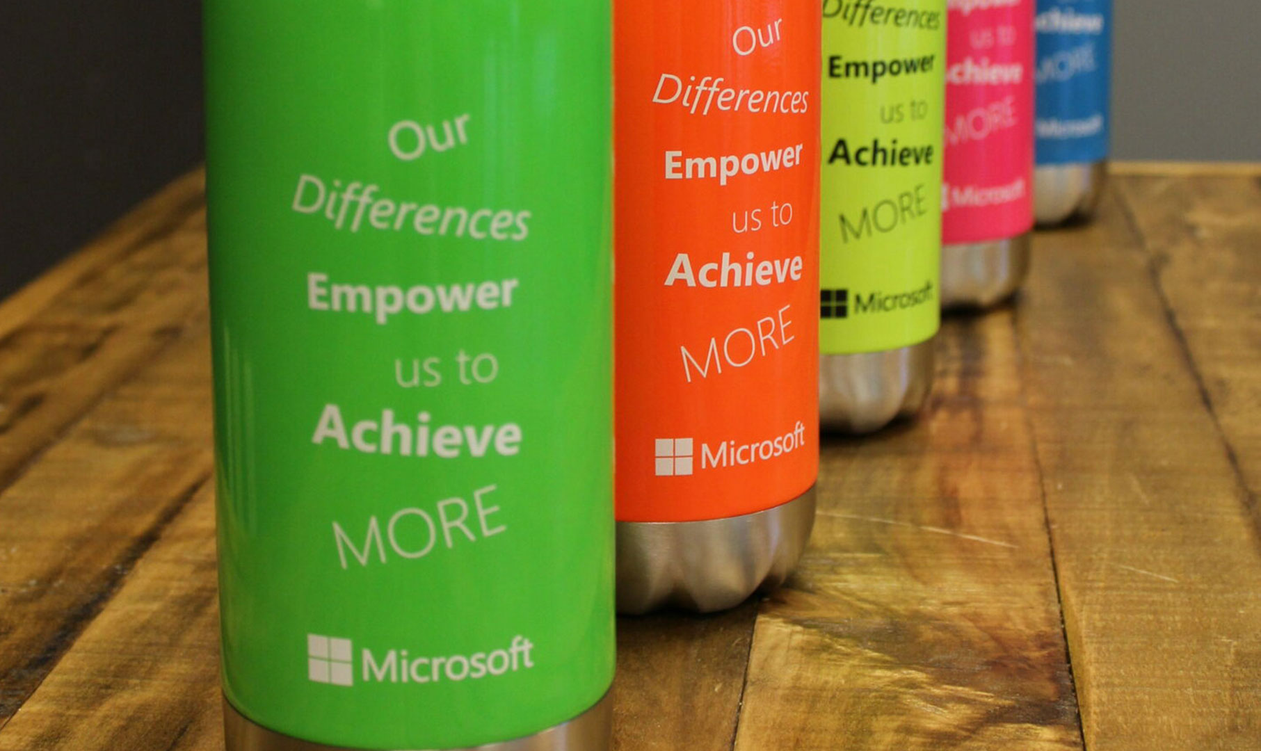 Microsoft water bottles