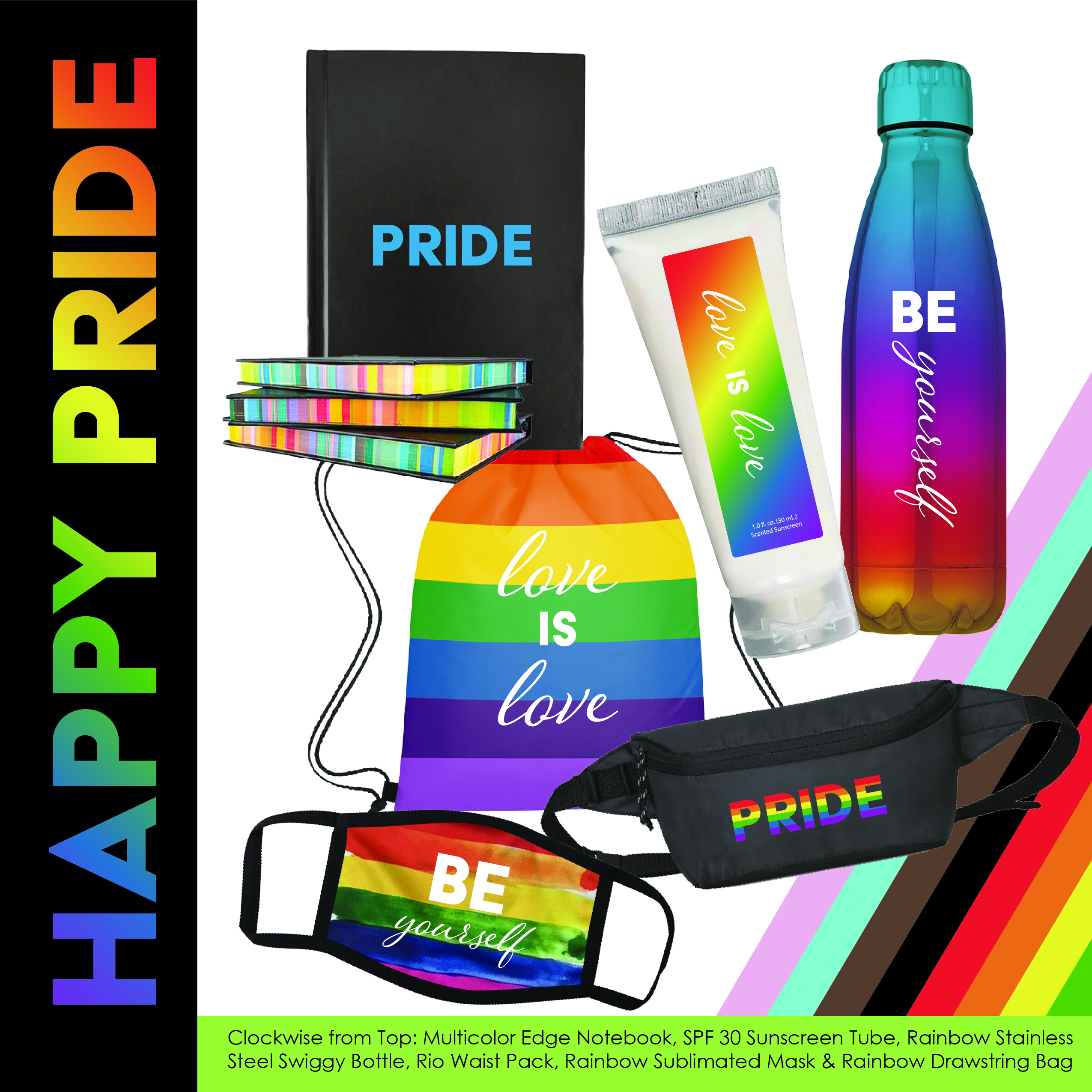 pride promo merchandise
