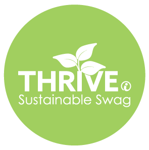Thrive Sustainable Swag logo