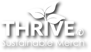 Thrive Sustainable Merch Logo