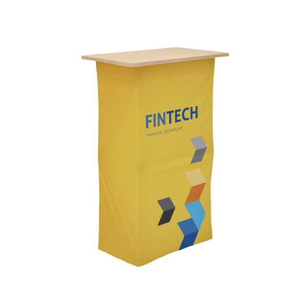Wrap around pop-up table kit